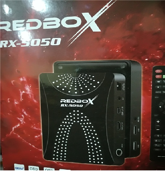 ملف قنوات عربى لاجهزة ريد بوكس 5050 و RedBox RX-500 HD الاسود لشهر 12-2017