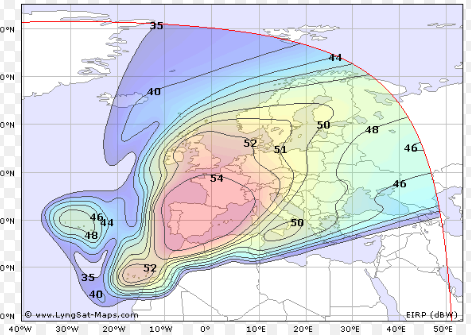القمر الأسبانى الهيسباسات Hispasat 30W-5/30W-6 @ 30° West