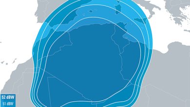قمر يوتلسات 5 غرب Eutelsat 5 West B (5°W)