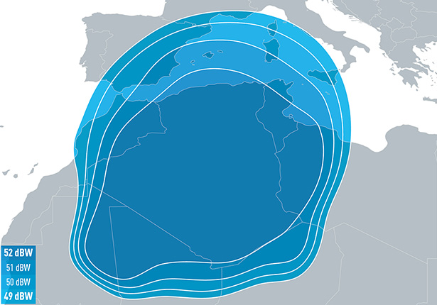 قمر يوتلسات 5 غرب Eutelsat 5 West B (5°W)