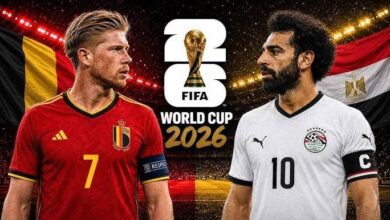 مصر وبلجيكا